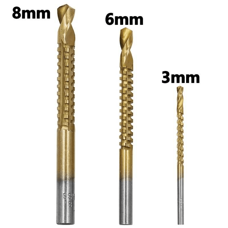 Drill Any Size Hole in Seconds – Titanium Step Bit Set